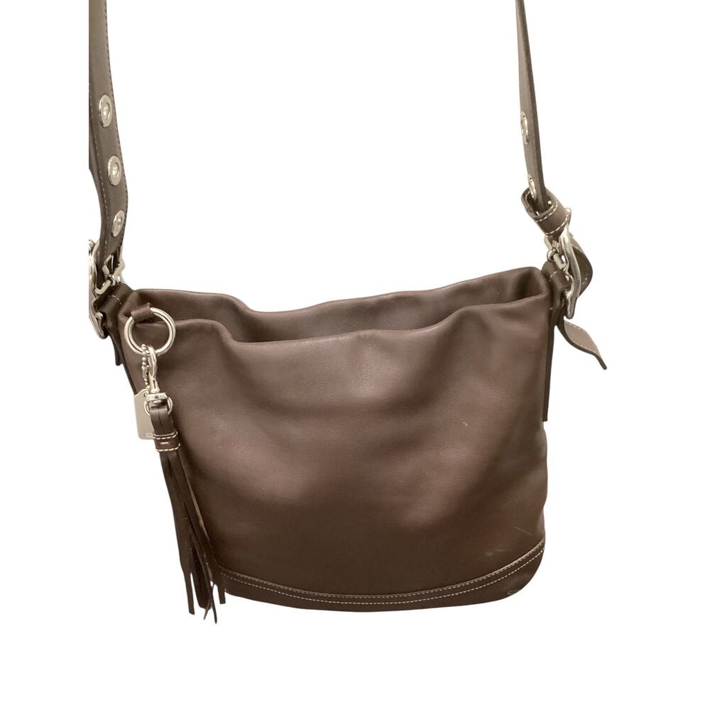Vintage Coach Purse Women’s One Size Legacy 1415 Leather One Strap Dark Brown